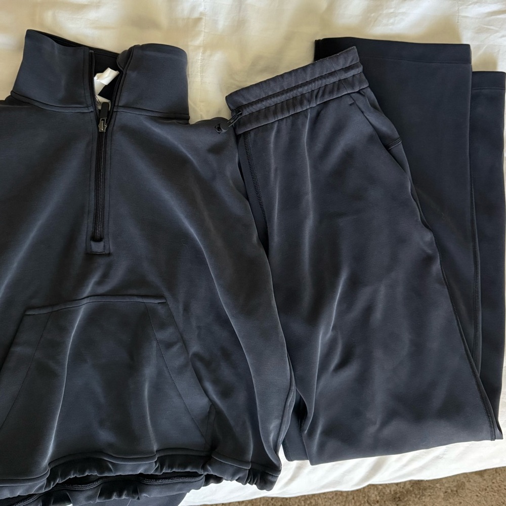 Brushed Sofstreme - Black Lululemon Set